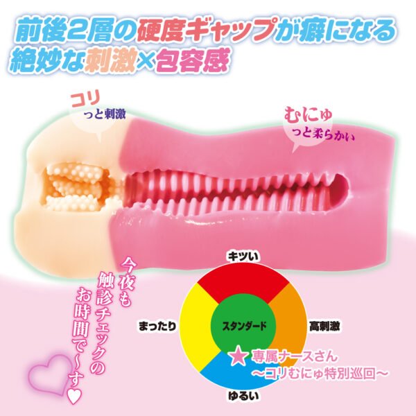 Masturbateur Onahole Premium - Infirmière personnelle délicate et sensuelle - Nurse Patrol - Toys Heart