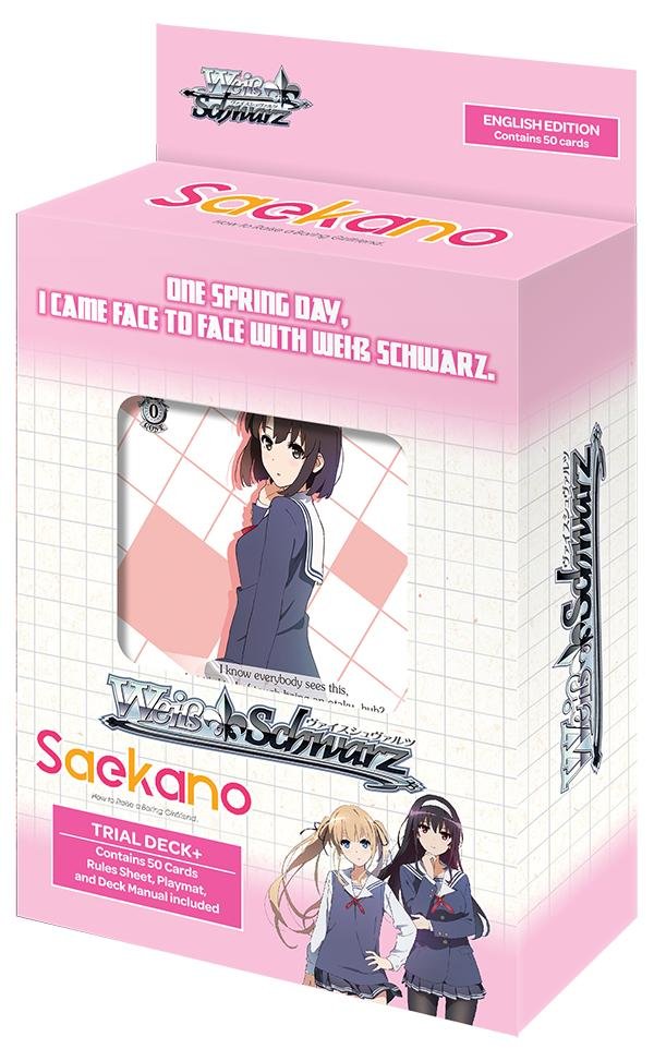 Weiss Schwarz - Trial Deck + Ver. Anglaise - Saekano How to raise a boring girlfriend.