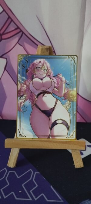 Metal card - Goddess Story - Demon Slayer - Mitsuri Kanroji SSR 22