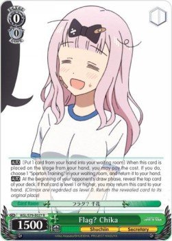 Weiss Schwarz - Boîte de 16 Boosters - Kaguya-sama: Love Is War? - Ver. Anglaise