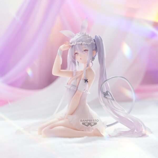 ORIGINAL CHARACTER RURUDO - ESPRESTO SLEEPY BUNNY FIGURE - SUGAR