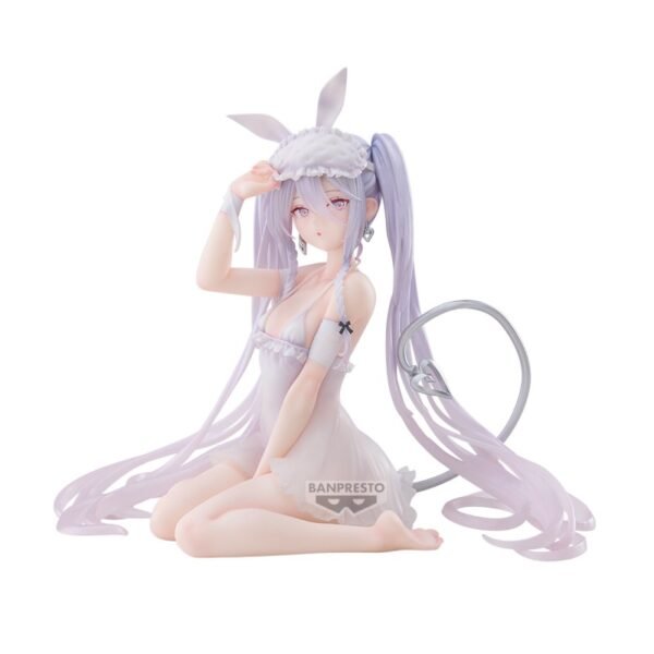 ORIGINAL CHARACTER RURUDO - ESPRESTO SLEEPY BUNNY FIGURE - SUGAR