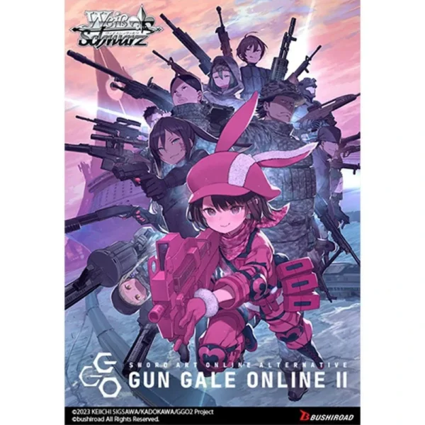 Weiss Schwarz - Boîte de 6 Extra Boosters - Sword Art Online Alternative Gun Gale Online II