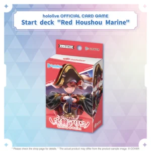 hololive Official Card Game - Start Deck - hSD09 Red Houshou Marine Ver. Japonaise