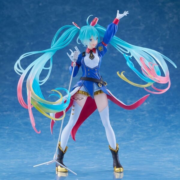 Hatsune Gundam 03 Gundam x Hatsune - Figurine Miku 45th Anniversary Gundam Collaboration, Banpresto Evolve