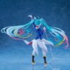 Hatsune Gundam 04 Gundam x Hatsune - Figurine Miku 45th Anniversary Gundam Collaboration, Banpresto Evolve