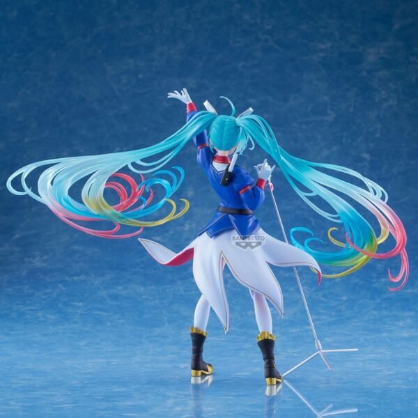 Hatsune Gundam 04 Gundam x Hatsune - Figurine Miku 45th Anniversary Gundam Collaboration, Banpresto Evolve