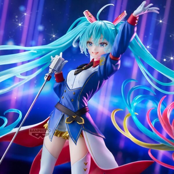 Hatsune Gundam 06 Gundam x Hatsune - Figurine Miku 45th Anniversary Gundam Collaboration, Banpresto Evolve