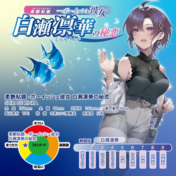 Masturbateur Onahole - L'amour secret de Rinka Shirase, la petite amie au look "garçon" - Toys Heart