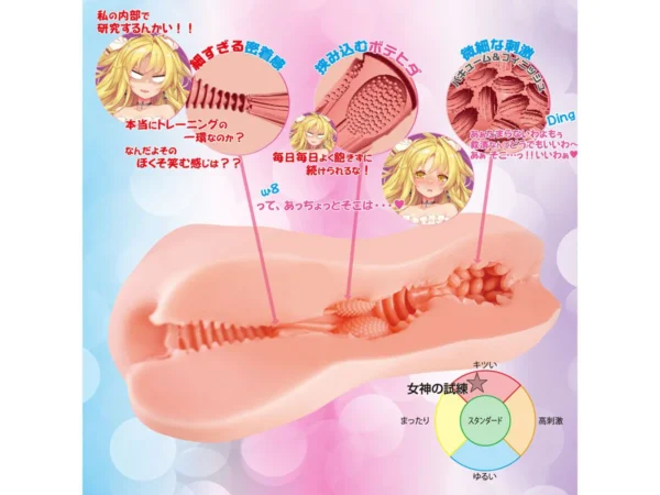 Masturbateur Onahole - The Goddess Trials - Les plaisirs divins - Toys Heart